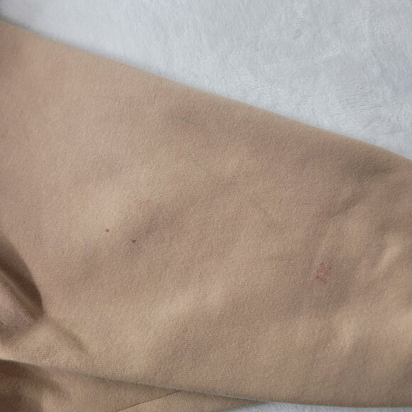 Nike Hoodie Center Swoosh Women’s Beige Oversized Pullover Size M - Picture 8 of 12